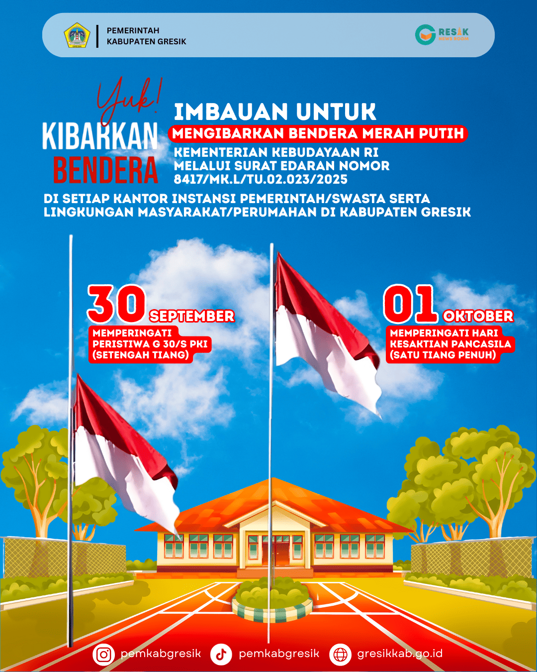 Imbauan Untuk Kibarkan merah Putih