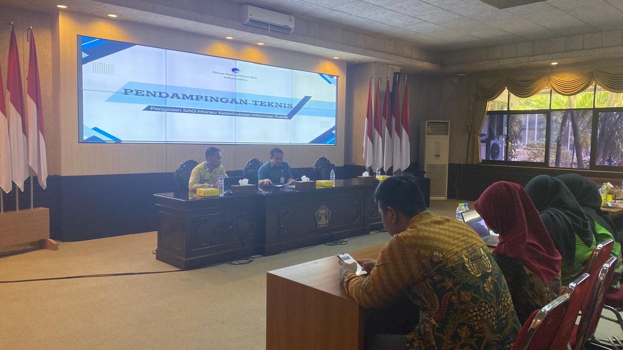 Diskominfo Gresik Perkuat Kesiapan Hadapi Monev Keterbukaan Informasi Publik 2026