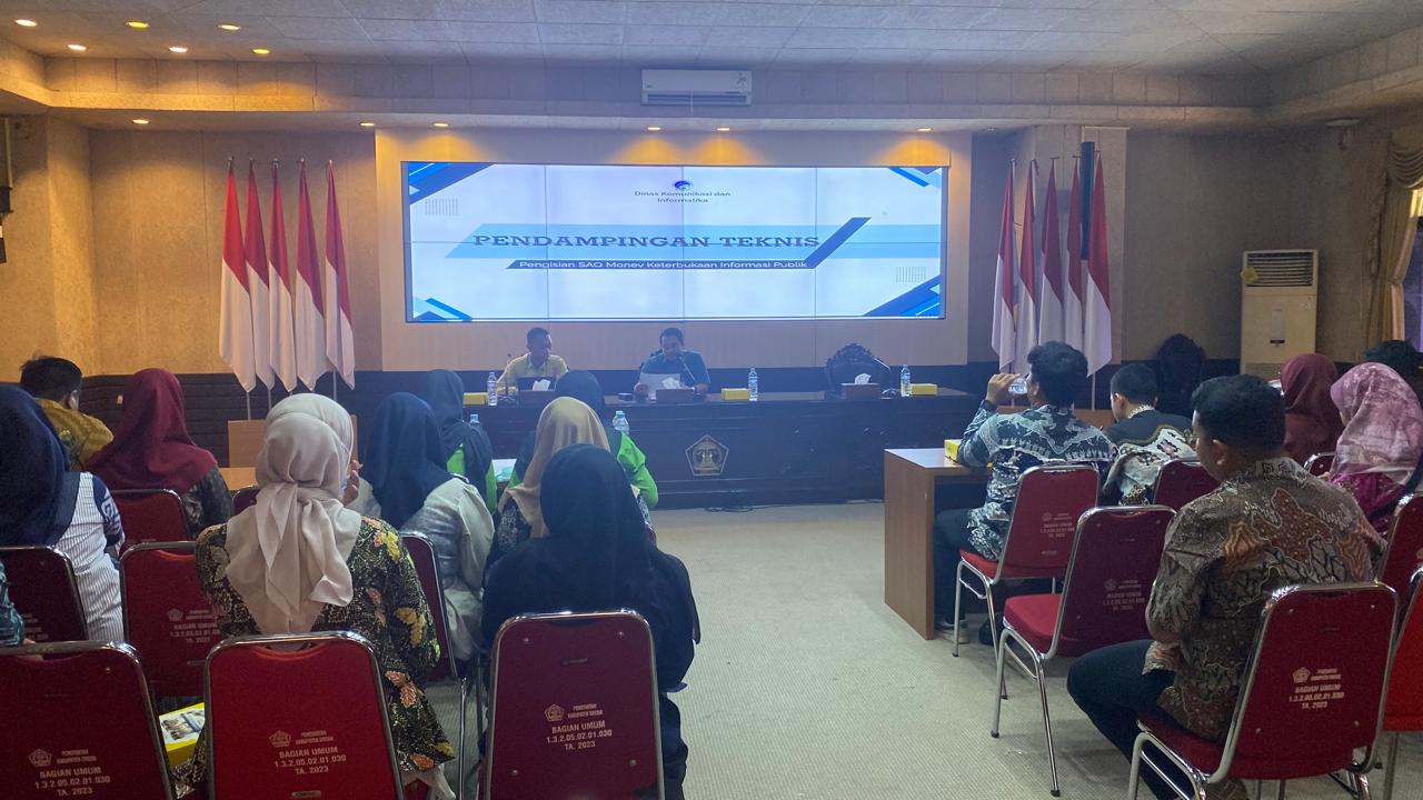 Diskominfo Gresik Perkuat Kesiapan Hadapi Monev Keterbukaan Informasi Publik 2026