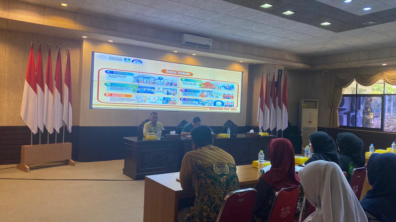 Diskominfo Gresik Perkuat Kesiapan Hadapi Monev Keterbukaan Informasi Publik 2026